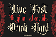 Pomenteva - Blackletter Typeface, a Blackletter Font by madeDeduk (Thumbnail 6 of 10)