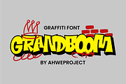 Grandboom, a Sans Serif Font by ahweproject (Thumbnail 1 of 11)