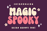 Magic Spooky, a Handwritten Font by SaktiAvellin (Thumbnail 1 of 8)