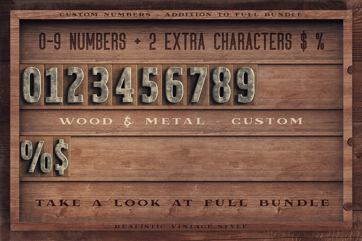 SALE Vintage Letterpress Toolkit, a Graphic by Cruzine (Photo 21 of 22)