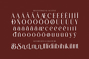 SALLINE — Modern Serif Typeface, a Serif Font by Alfinart (Thumbnail 7 of 7)