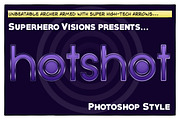 10 Photoshop Styles: Superheroes v1 preview 5