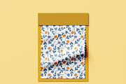 Simple flowers patterns and frames, a Pattern Graphic by Daria Balaeva (Thumbnail 4 of 9)