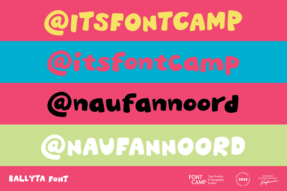 Ballyta Font, a Handwritten Font by Fontcamp Type Foundry (Photo 18 of 18)