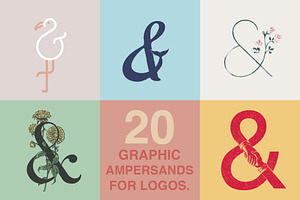 Graphic Ampersands for Logos Kit, a Branding & Logo Template by Tropical Type