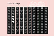100 Whimsical Hearts for Procreate, a Brush Add-On by Pencil Twist (Thumbnail 2 of 8)