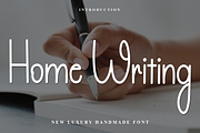 Home Writing, a Handwritten Font by FreshTypeINK (Thumbnail 1 of 8)