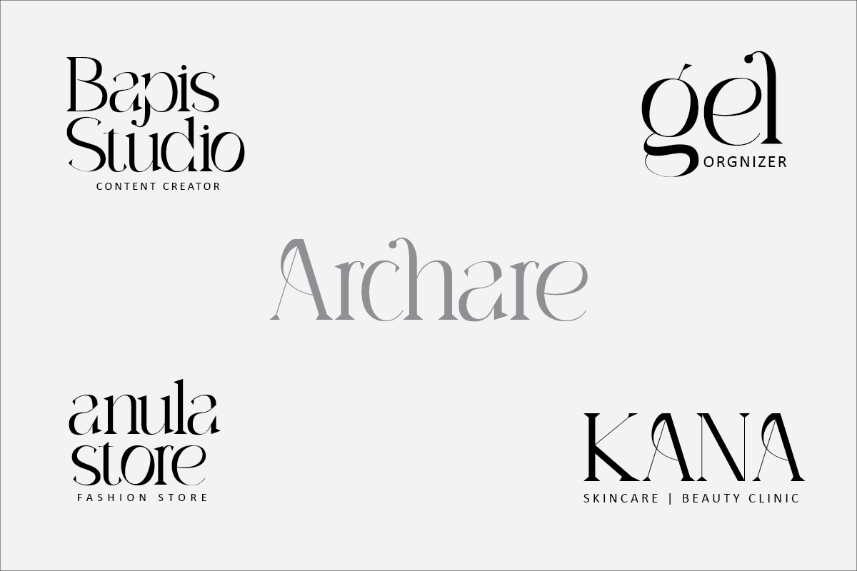 Archare, a Serif Font by Muksal Creative (Photo 3 of 8)