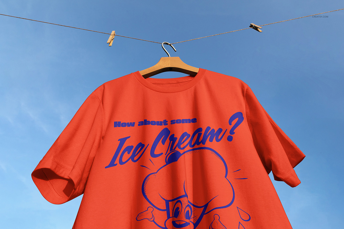 Bella Canvas 3001 T-shirt Mockup Set, a Shirt Mockup by creatsy5 (Photo 5 of 8)