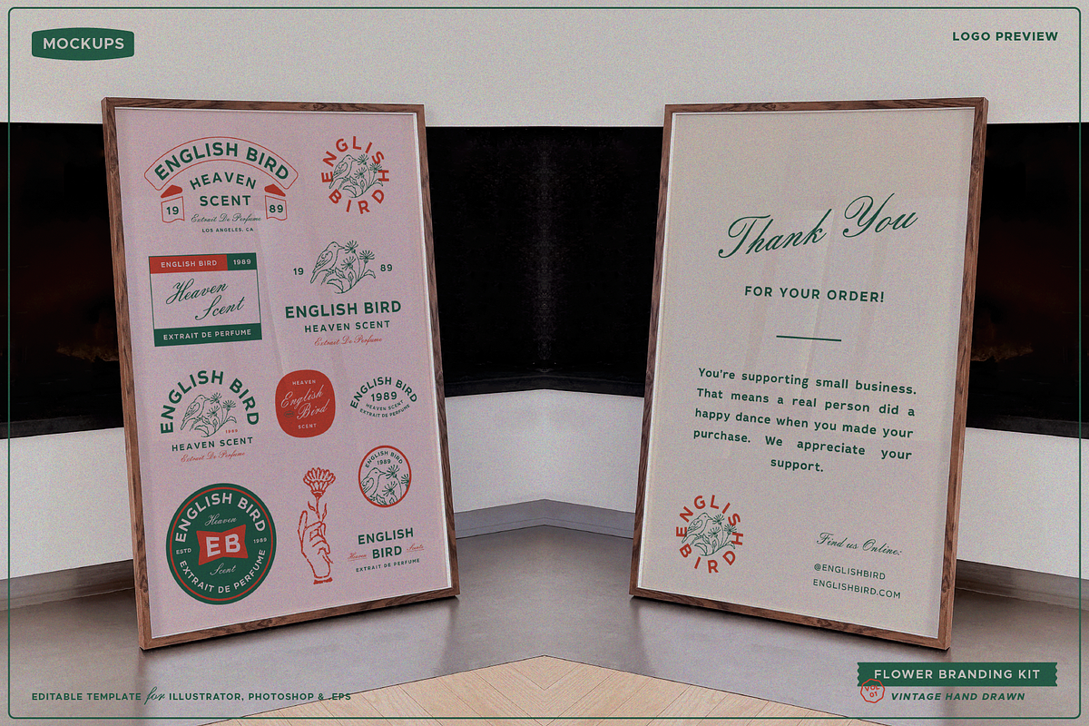 Flower Branding Kit, a Branding & Logo Template by Refolve Design (Photo 21 of 26)