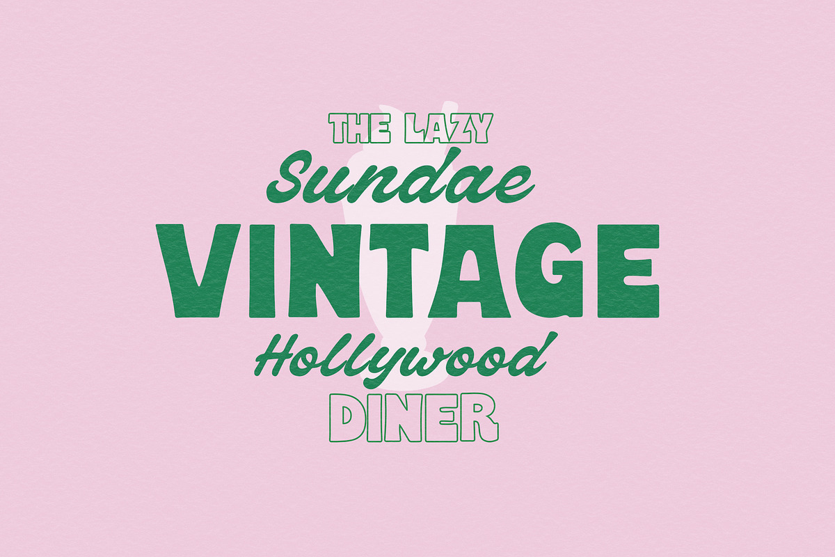 Vintage Script & Sans Bold Font Duo, a Handwritten Font by Laras Wonderland (Photo 11 of 19)