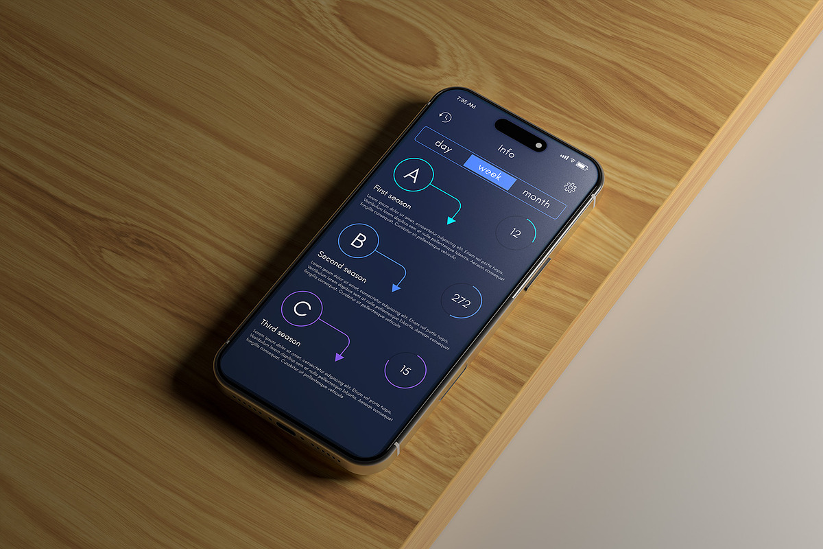 iPhone 17 Pro Max Mockup Kit, an iPhone Mockup by Illusiongraphic (Photo 6 of 15)