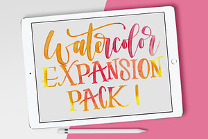 EXPANSION 1 iPad Watercoor