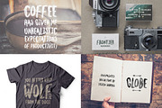 Globe Font, a Sans Serif Font by Design Surplus (Thumbnail 2 of 3)