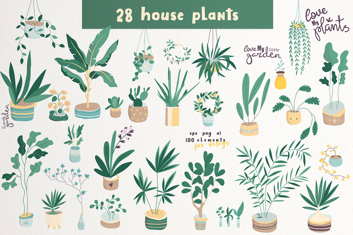 My Sweet Home and Little Garden, a Decorative Illustration by Ann Art Houze (Photo 3 of 7)