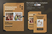 Ramadan Iftar Invitation Flyer, a Flyer Template by Attype (Thumbnail 1 of 4)