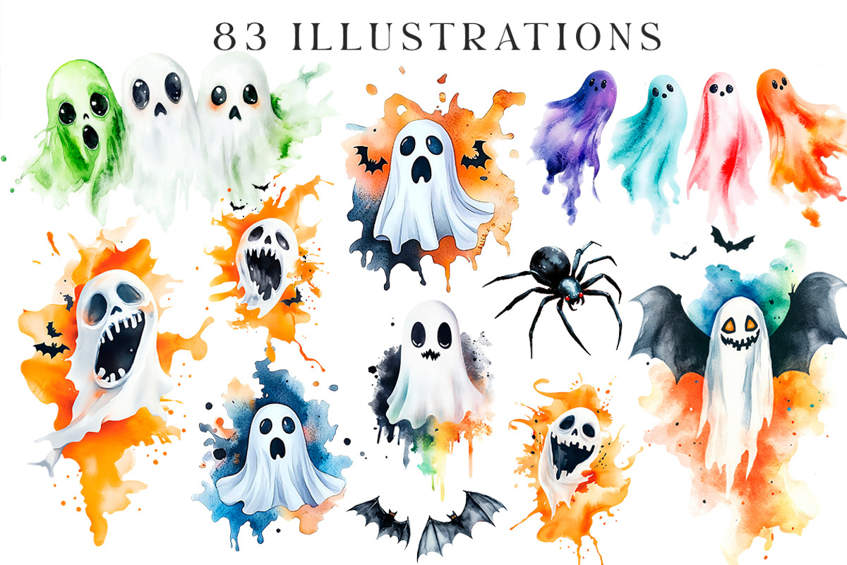 Halloween Illustrations clipart, an Object Graphic by Evgeniia (Photo 8 of 15)