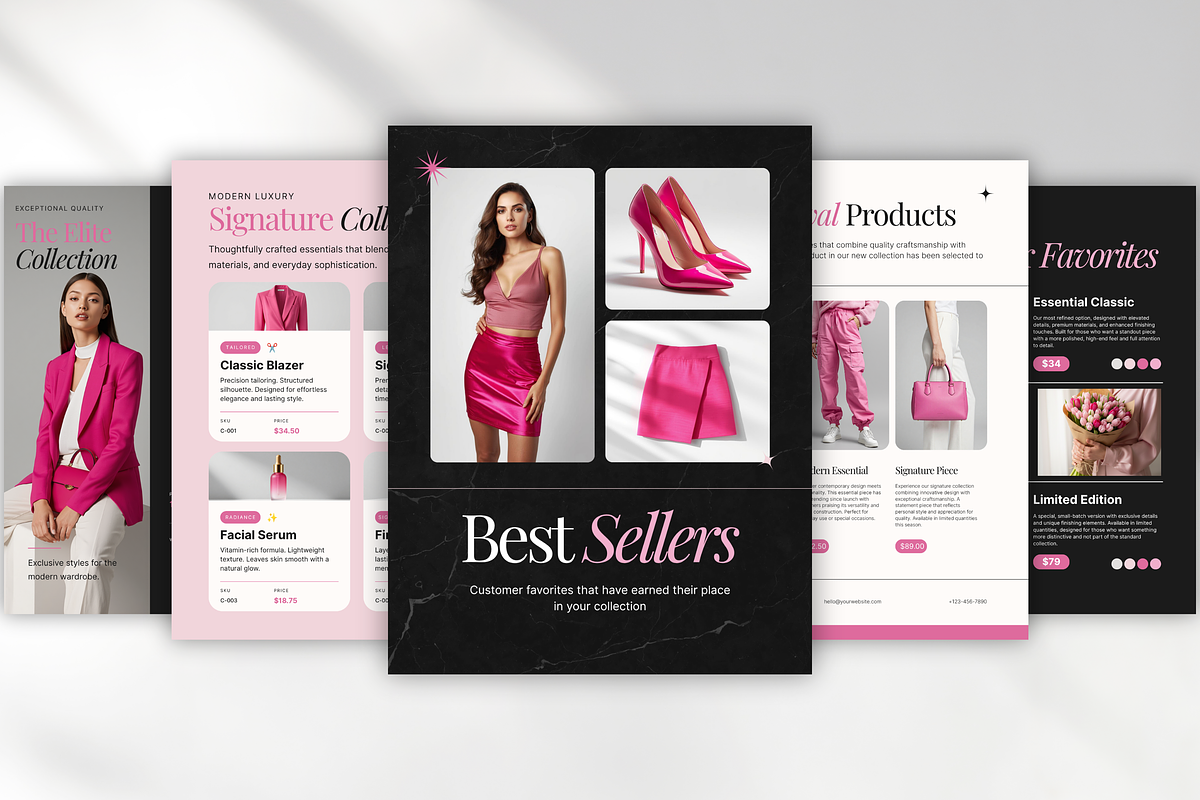 Wholesale Catalog Canva Template, a Brochure Template by DigiPax (Photo 7 of 10)