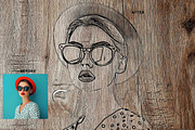 WOODCUT ENGRAVING SKETCH FX, an Action Add-On by Studio Retouch (Thumbnail 3 of 13)