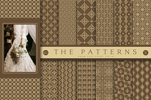 LACE DIARY 01 - The Patterns, a Pattern Graphic by Euonia Meraki