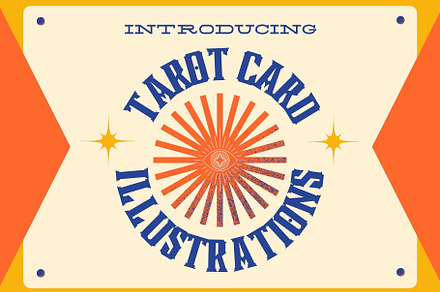 Vintage Tarot Card Illustrations