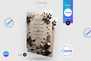 Christmas Wedding Invitation Flyer, a Flyer Template by Aam360 (Thumbnail 4 of 5)