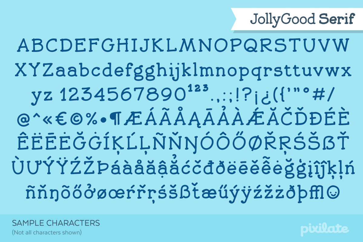 JollyGood Serif- Complete preview 7