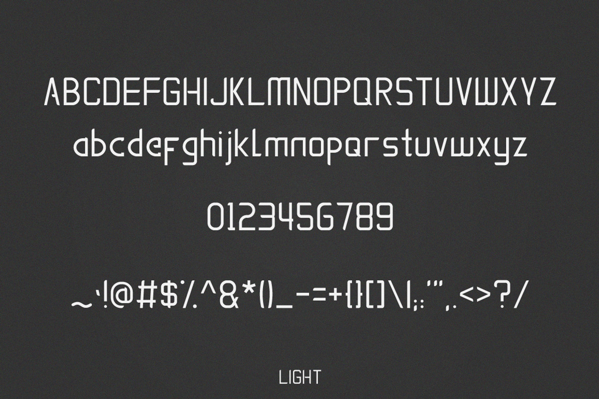 Anteng | Dual Width Font preview 3