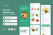 Fresh Market Delivery Mobile UI, an App Template by twinstd (Thumbnail 1 of 5)
