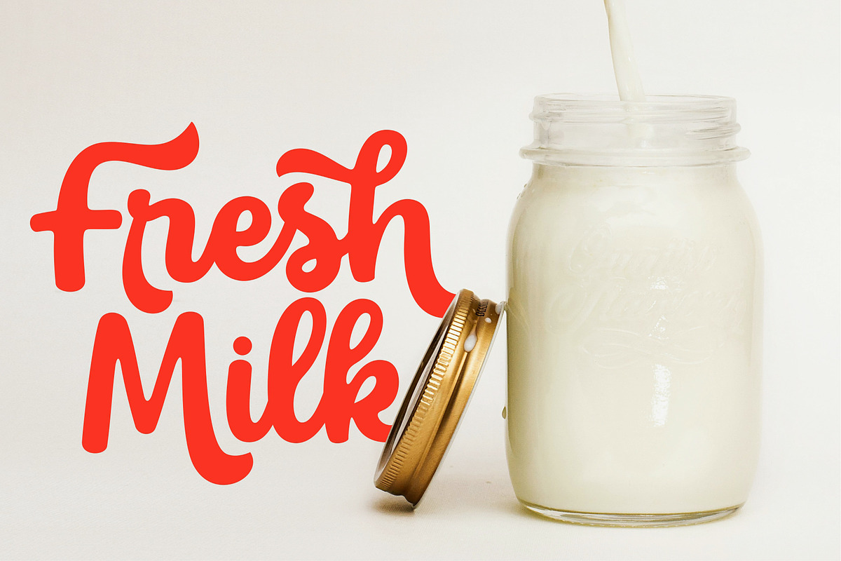 Lucky - Elegant Handwritten Font, a Handwritten Font by HRDR (Photo 4 of 11)