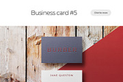 Business Card Mockup Template Bundle, a Business Card Template by PrintPixel (Thumbnail 100 of 104)