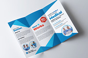 Medical Trifold Brochure Templates, a Brochure Template by AfzaalGraphics (Thumbnail 3 of 4)