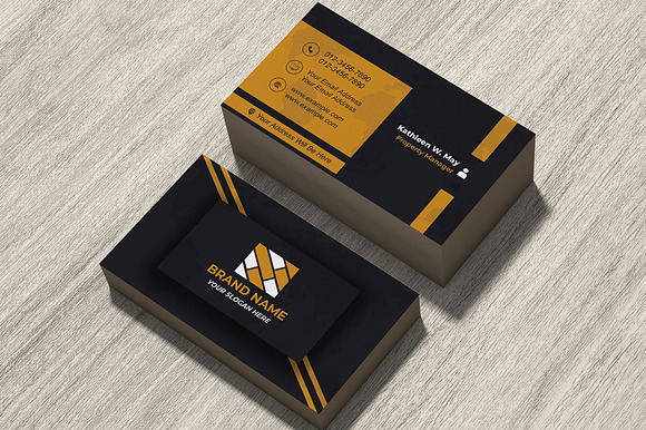 Gradient Business Card PSD preview 8