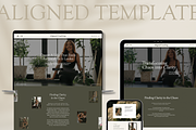 Showit Website Template for Coaches, a Websites & App Template by ALKEME STUDIO (Thumbnail 2 of 10)