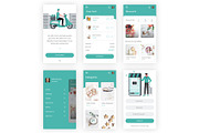 Emart -Grocery Shopping Adobe XD App, an UI Kit Template by themelove (Thumbnail 8 of 10)