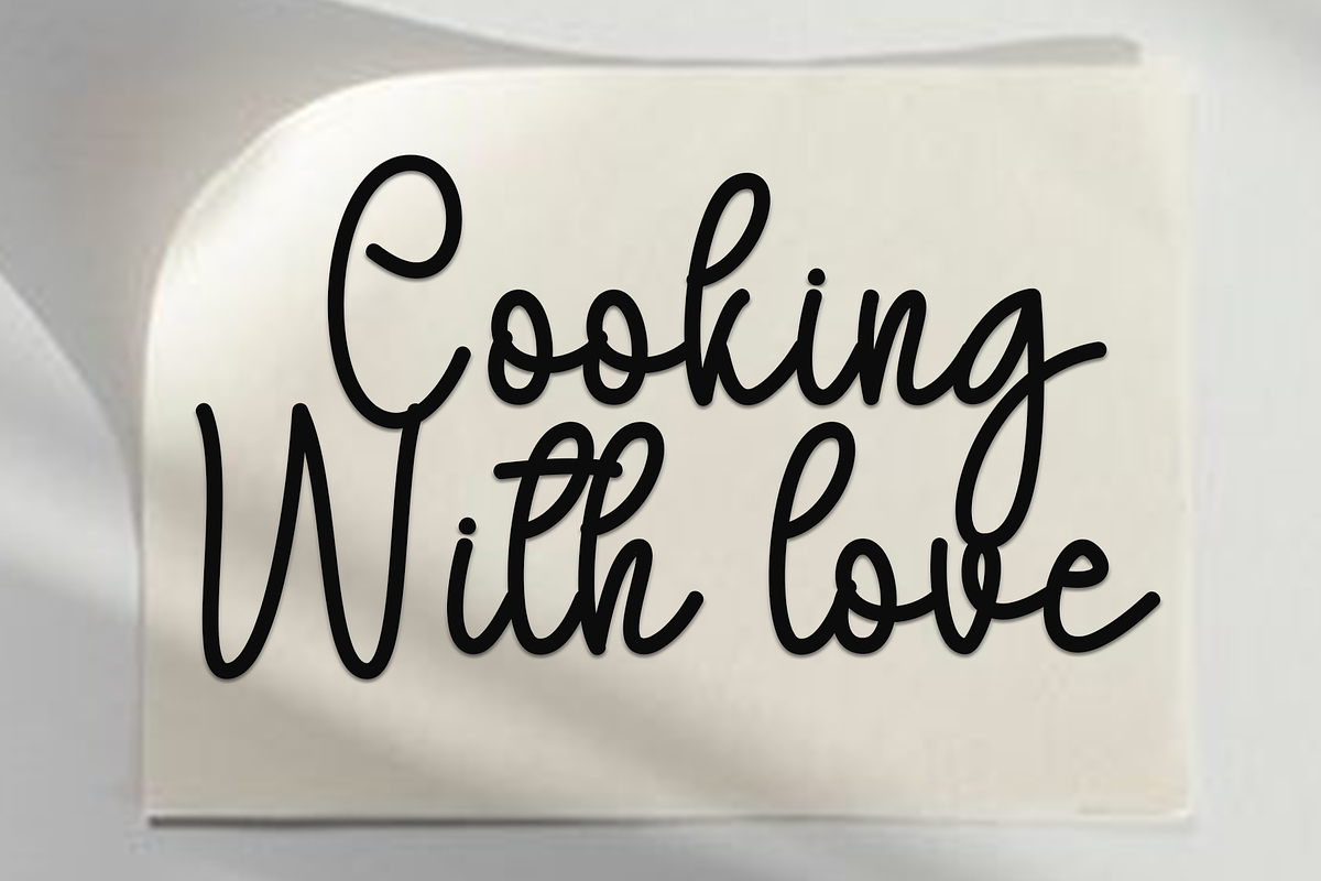 Waiters, a Handwritten Font by FreshTypeINK (Photo 5 of 7)