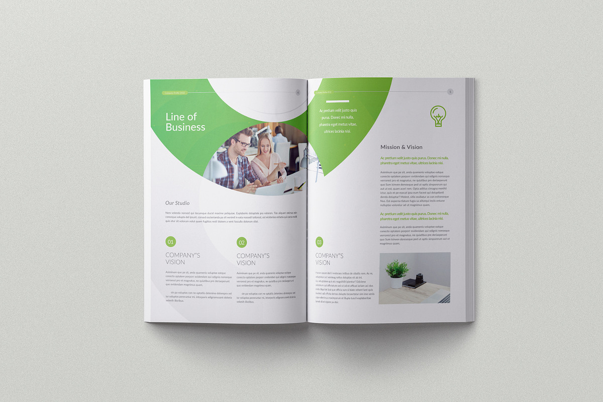 Company Profile, a Brochure Template by Brochure-Market (Photo 5 of 10)