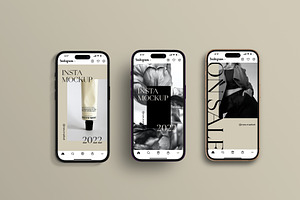 Instagram Post Mockup Scene Creator