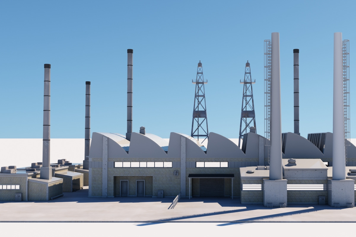 Oil_Factory_01_max8, an Architecture 3D Model by Giimann (Photo 1 of 10)