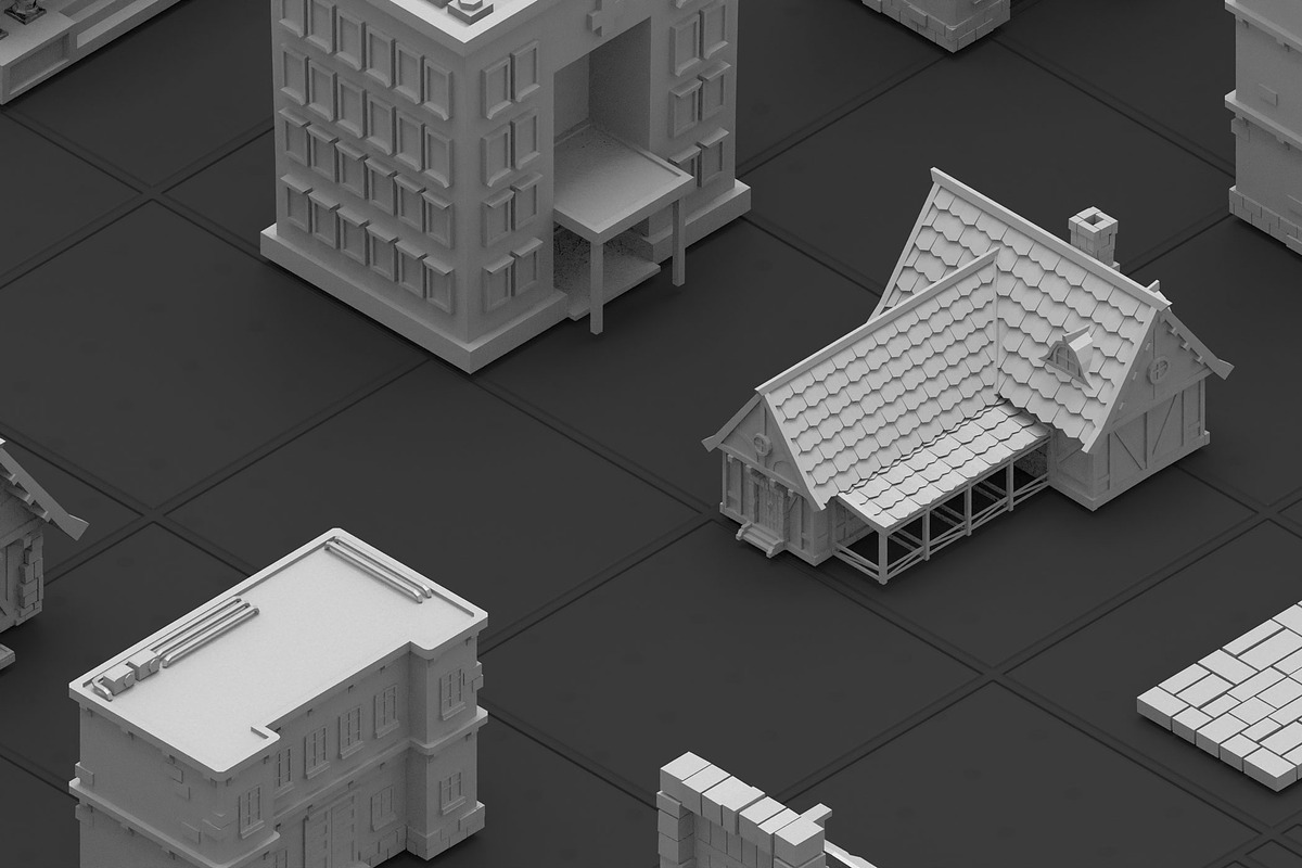Basemesh chairs collection, an Architecture 3D Model by MohamedHussien1 (Photo 2 of 5)