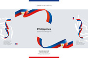 Philippines flag ribbon vector, a Templates & Theme by Simbos (Thumbnail 9 of 9)