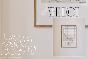 LISAS ROOM Interior & Frame Mockup