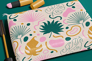 Tropical Velvet Jade Beauty, a Decorative Illustration by Illustana (Thumbnail 19 of 21)