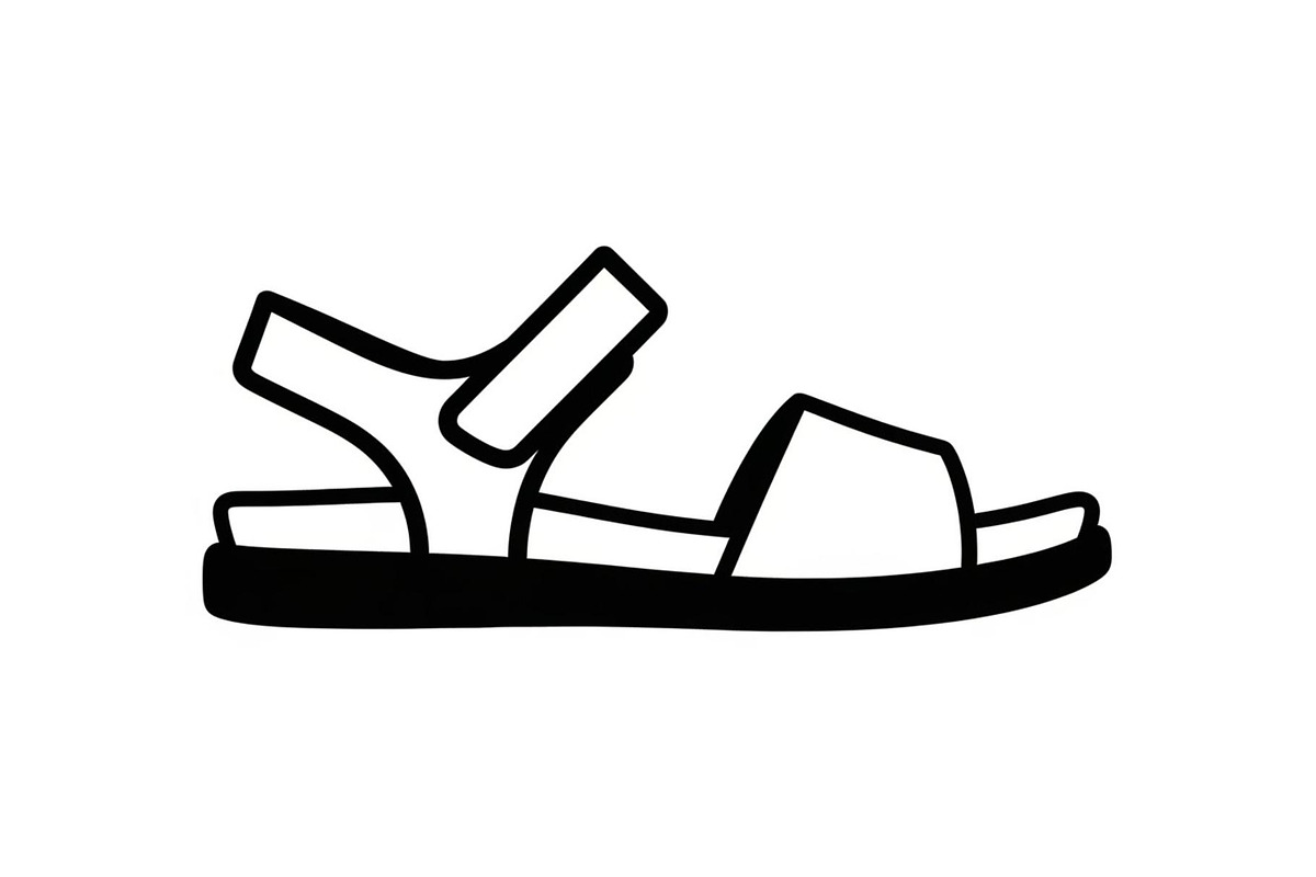 Beach Sandals Flip Flop Vector Bundl, an Illustration by jahid234 (Photo 43 of 49)
