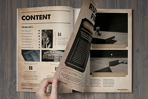 8 InDsgn Magazine Brochure Templates