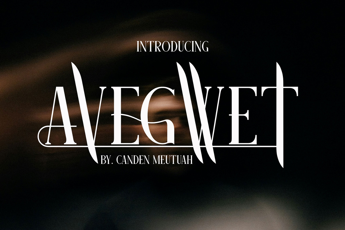 Avegwet, a Serif Font by Canden Meutuah (Photo 1 of 4)