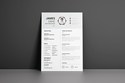 Resume Template, a Resume Template by Seeing-art (Thumbnail 3 of 4)