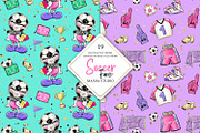 Soccer Seamless Digital Papers, a Pattern Graphic by Masha  Studio (Thumbnail 3 of 8)