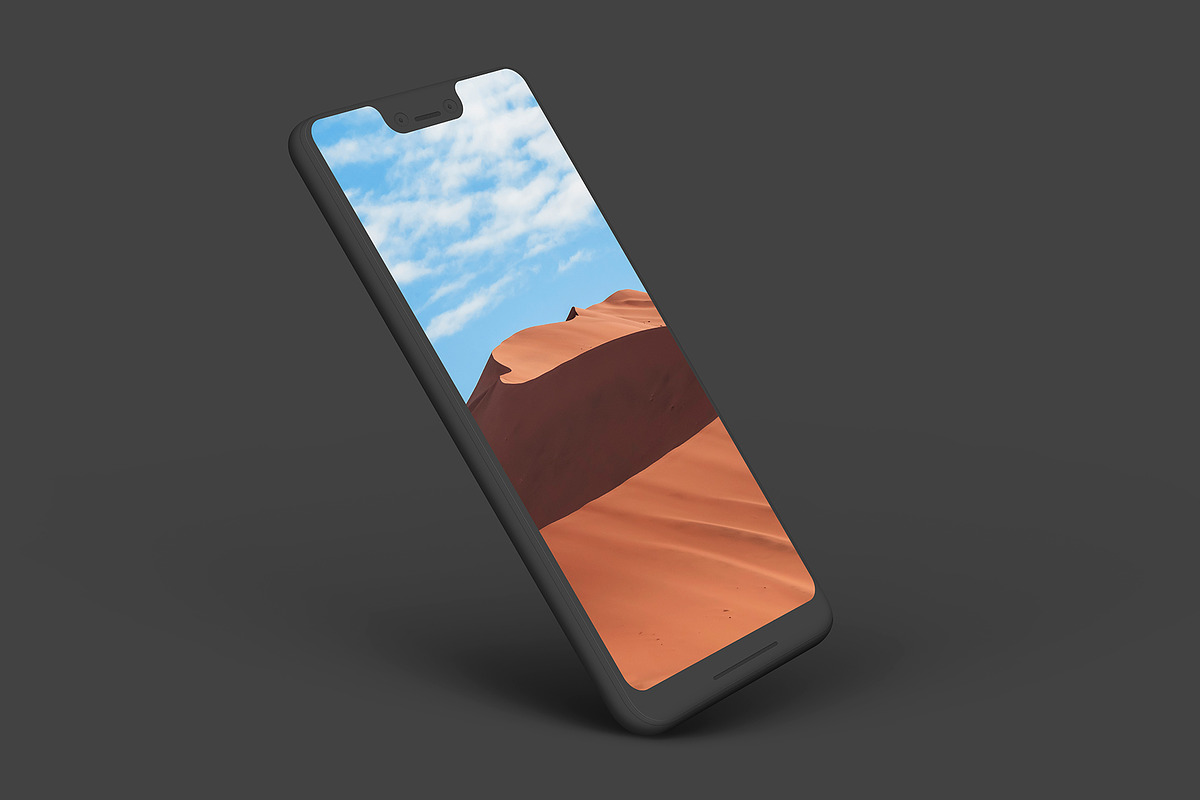 Pixel 3XL - 21 Clay Mockups - PSD, an iPhone Mockup by Asylab (Photo 41 of 73)