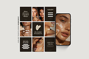 Skincare Instagram Canva Templates, a Social Media Template by COCO Designs (Thumbnail 15 of 21)